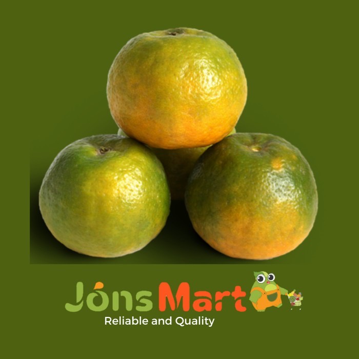 

Jeruk Jember Semboro Jumbo Fresh Manis 1kg(Isi 8-9buah) - JonsMart