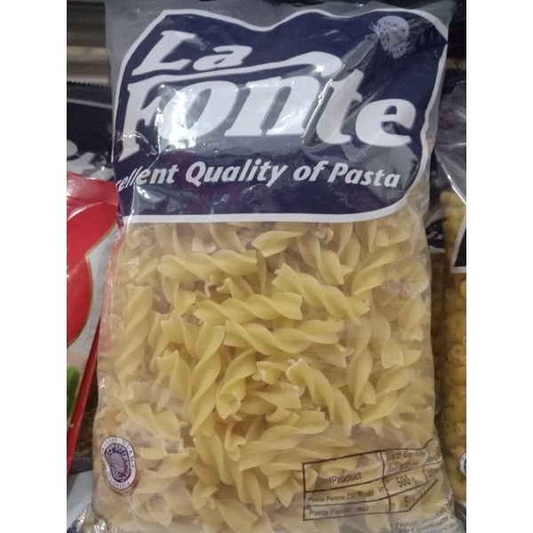 

Lafonte fusilli Pasta 500gr