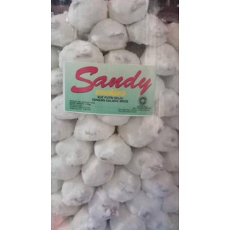 owmr Kue kering Sandy Cookies (label hijau) 250gr - nastar, sagu keju cokelat, mede coklat, almond, putri salju kue sandy logo hijau q17∬