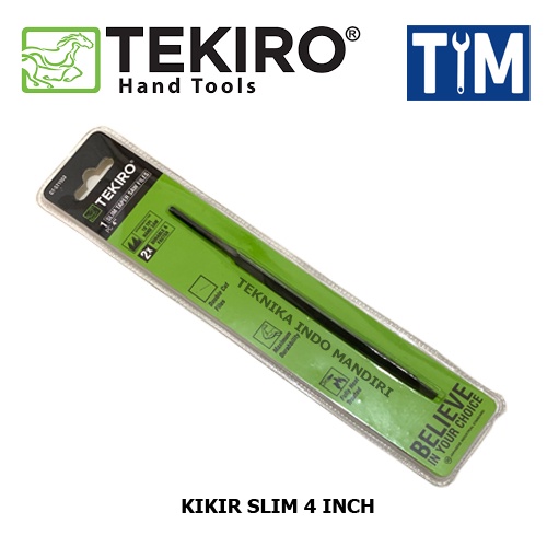 TEKIRO Kikir Slim 4 INCH / Slim Taper Saw Files