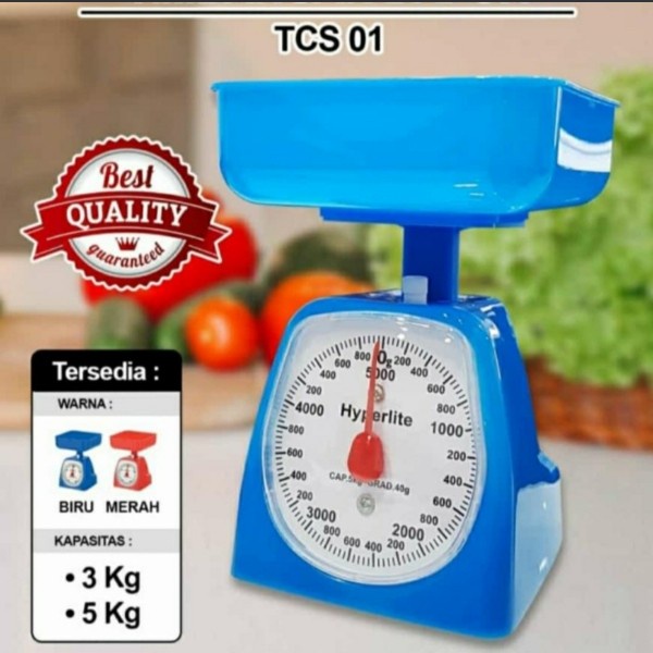 TIMBANGAN DAPUR 5 DKR KG TIMBANGAN KUE ARASHI TCS01 ANALOG