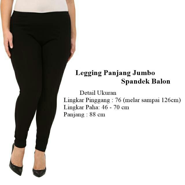 legging jumbo panjang bahan KAOS bb 45-65 kg lejing legging jumbo lejing wanita legging murah