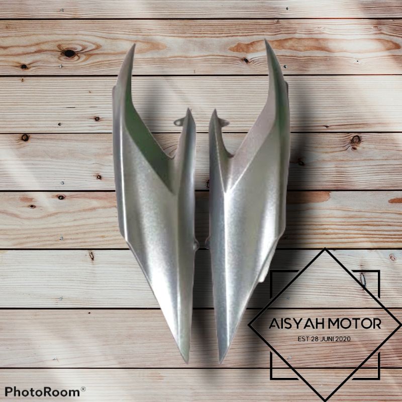 Bodi Halus Lengkap Honda Vario CBS Techno Karbu Warna Silver