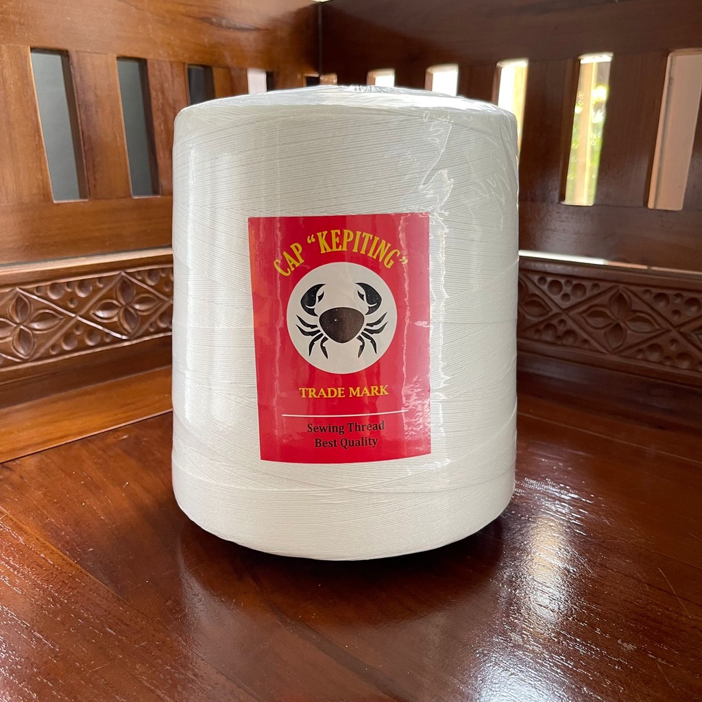 Benang Jahit Benang Jahit Karung Benang Jahit Karung Warna Putih Benang Jahit Polyester Alat Jahit 2