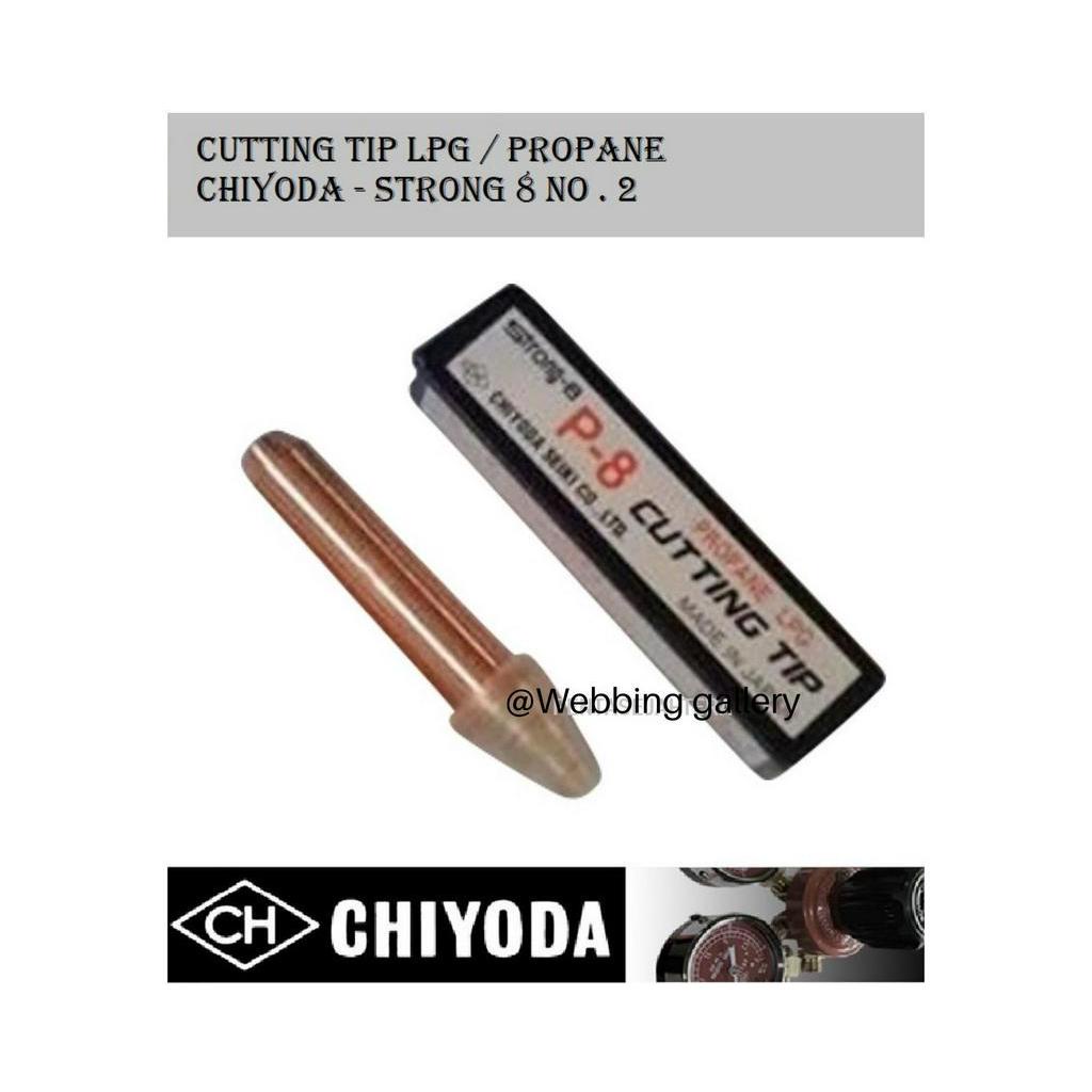 

Chiyoda Cutting Tip Strong 8 LPG No. 2