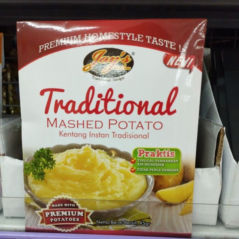 

jay's mashed potato kentang instan tradisional 45 gr