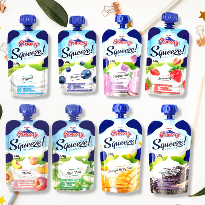 Cimory SqueeZe All Varian Rasa 120ml