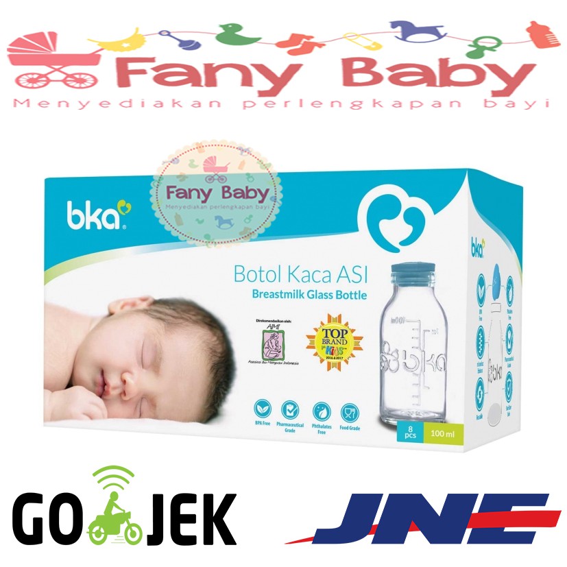 BKA BOTOL KACA ISI 8PCS