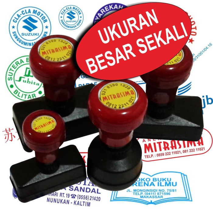 

stempel jumbo 2 warna
