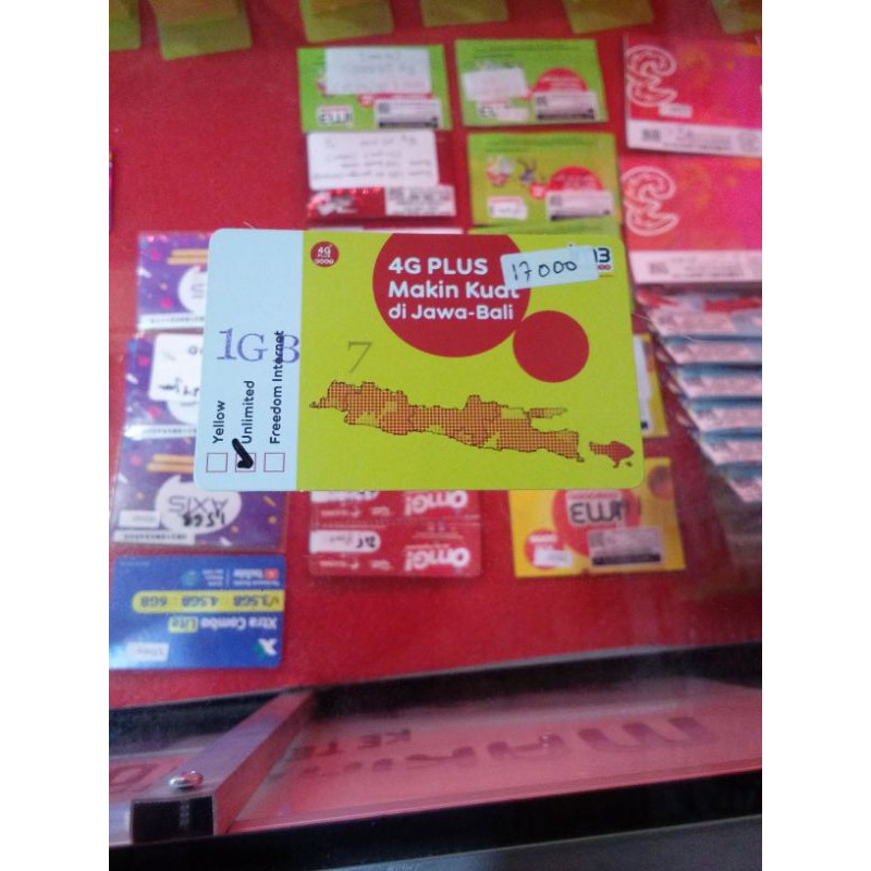 VCR Indosat 1GB unlimited