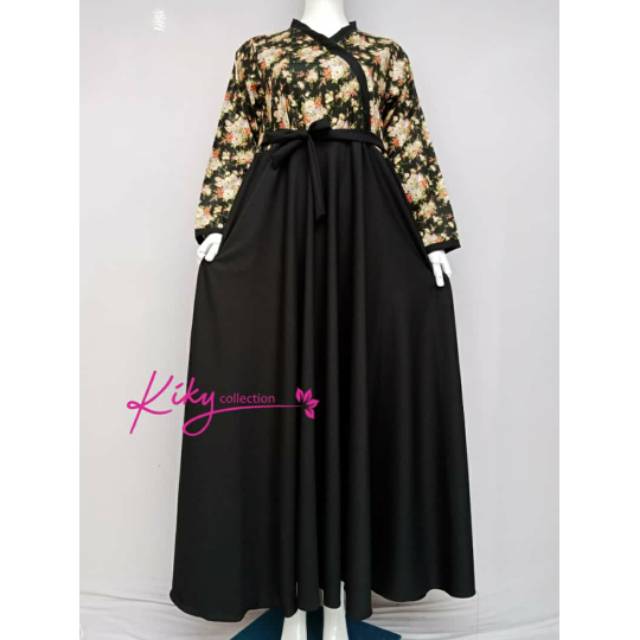Gamis Katun Jepang Premium Ori Cantik Murah Model Kimono size X ld 110cm
