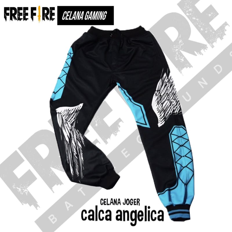 Celana ff BNL Free Fire Gaming Pria Anak Calca Angelica Malaikat Heroic Angel FF103