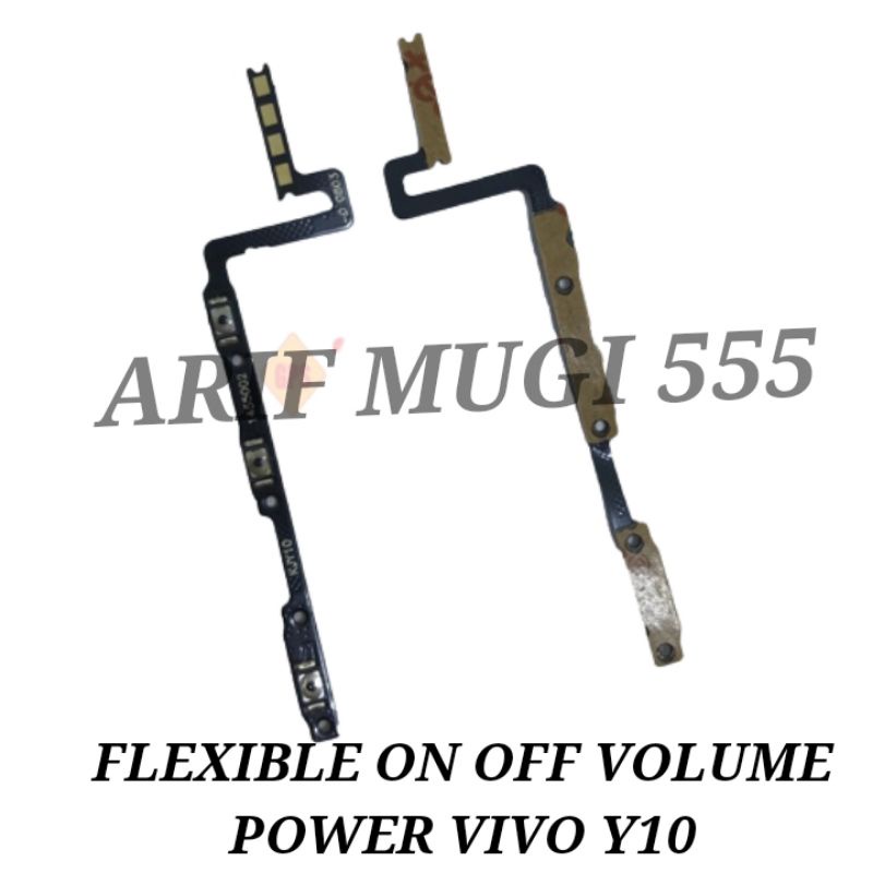 Flexible Flexible Tombol Power On Off Volume Vivo Y10 Original