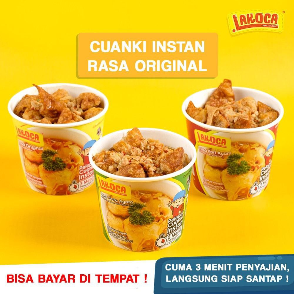 Jual Lakoca Cuanki Instan Original Lakoca Cemilan Instan Cuma 3 Menit