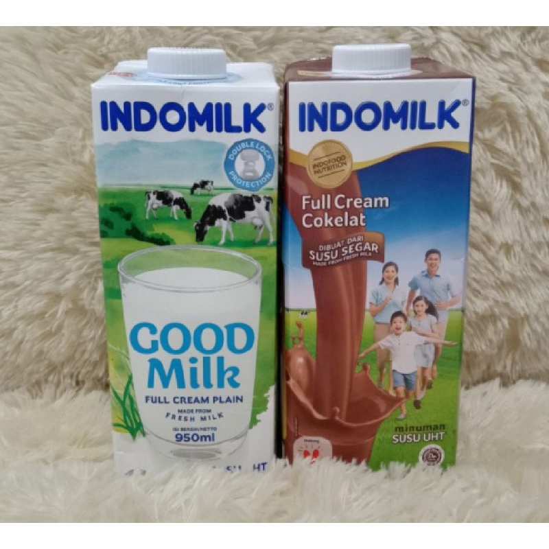Jual Susu Indomilk UHT 950 ml / 1 liter | Shopee Indonesia