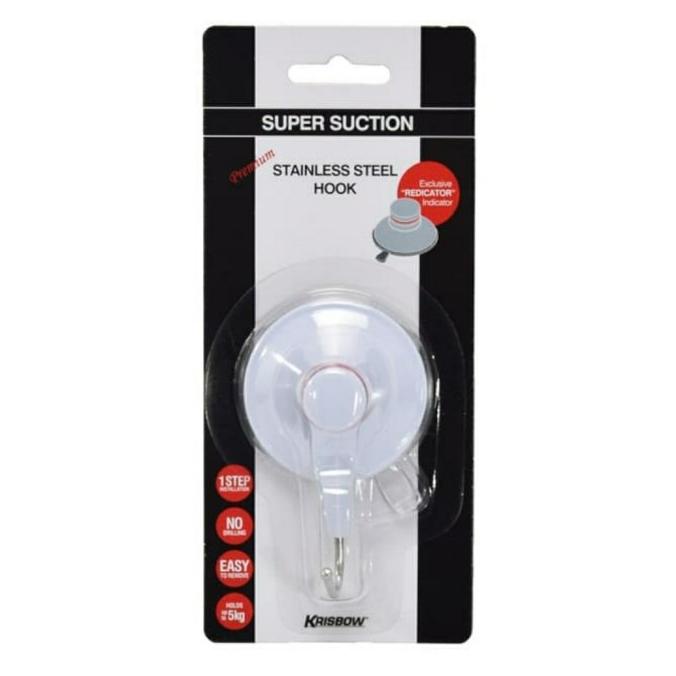 Baut Mur Pengencang Krisbow Suction Hook Gantungan Stainless Steel Lampu Tanning Arwana