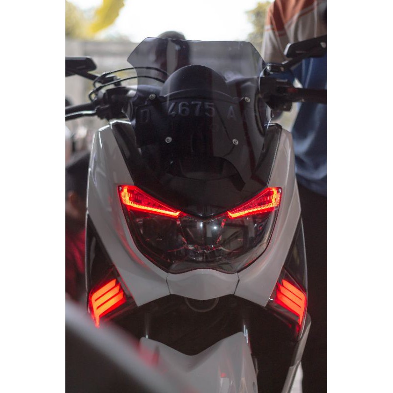 paket promo sein dan alis yamaha nmax warna merah putih biru