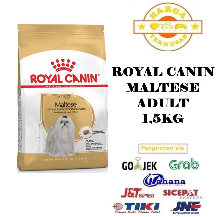 Royal Canin Maltese Adult 1.5Kg - Makanan Anjing Dewasa / Dog Food