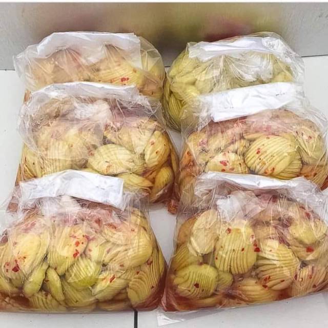 

Asinan Mangga Pelem Palembang Garing Segar Enak