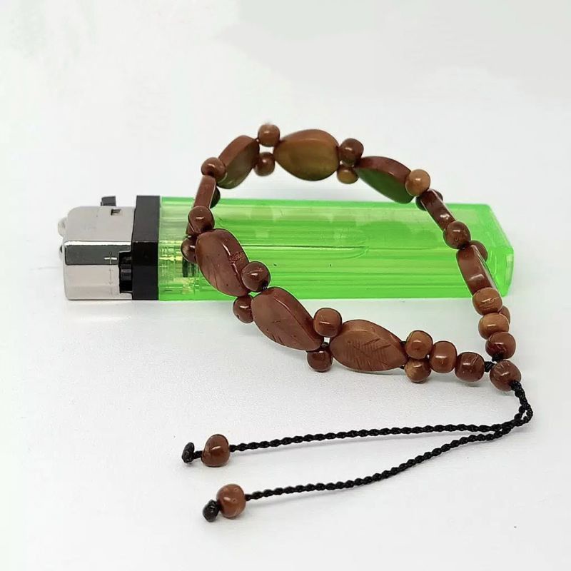 Gelang kokka/kaukah motif daun asli original