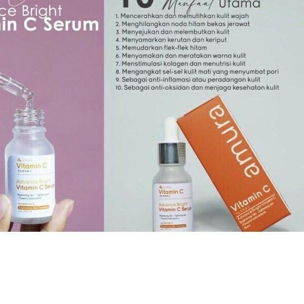 ☆ AMURA EXPERT SERUM 100% ORIGINAL | Serum Amura Gold Acne Vit C ➶