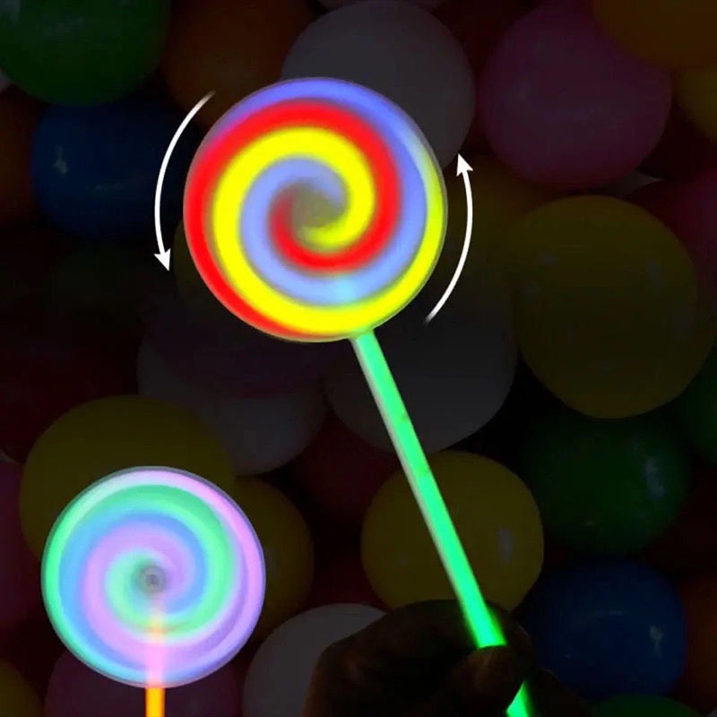 Mainan anak Glowstick Bentuk Permen / Glow stick candy / Candy Glow Lollipop