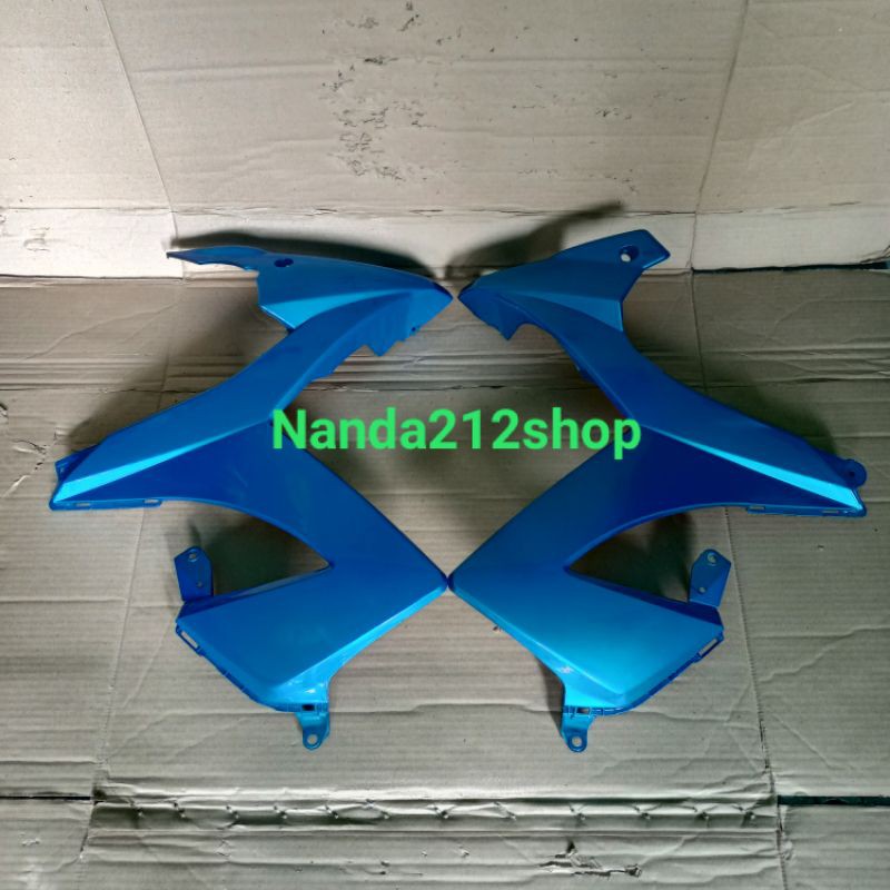 Sayap Satria Fu facelift biru muda 2014-2015