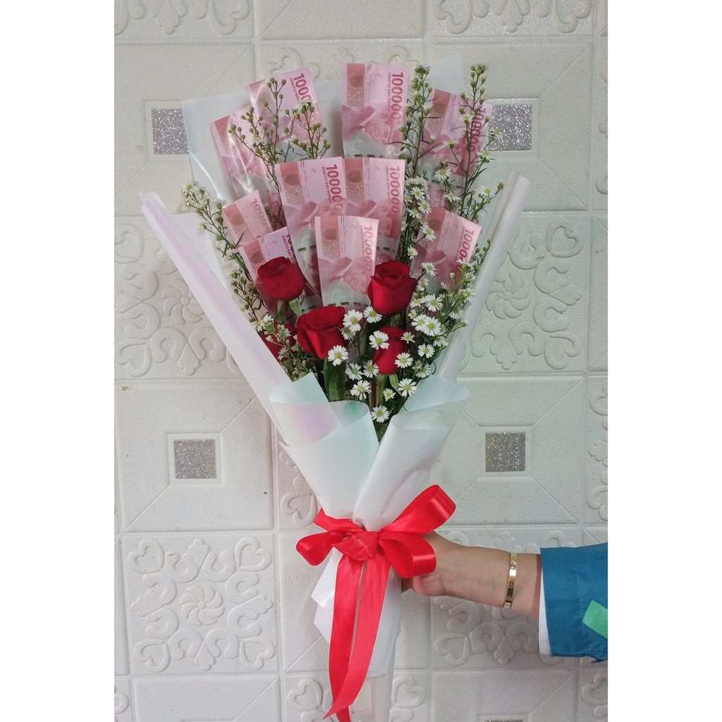 

MO NEY BOUQUET | BUKET U ANG | BUKET HADIAH ANNIV BIRTHDAY GIFT