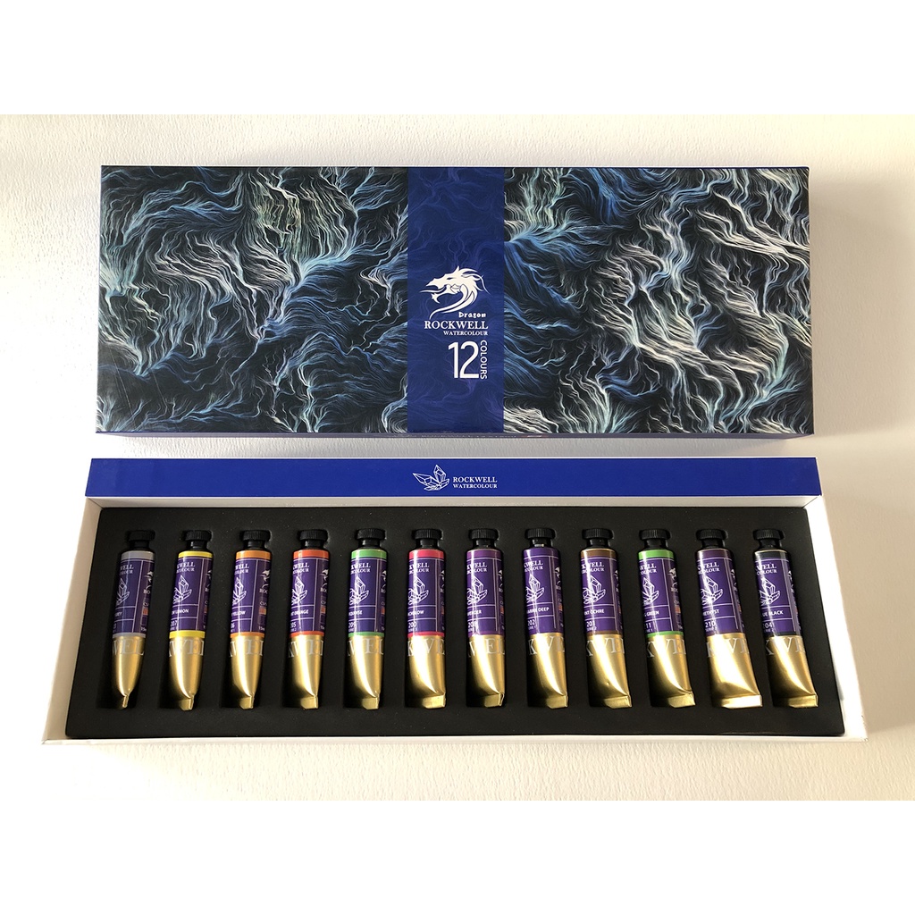 Rockwell Watercolour DRAGON Set 12 x 15ml Tubes