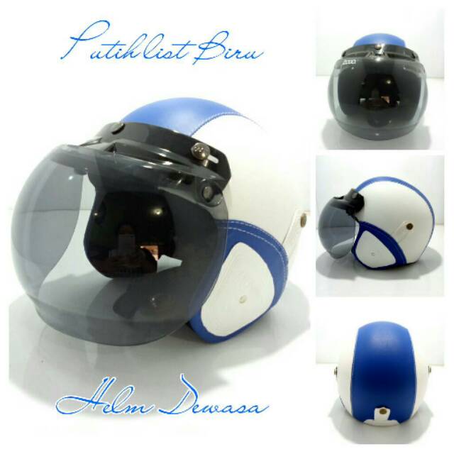 Helm BOGO Retro SNI kaca BogO Ori