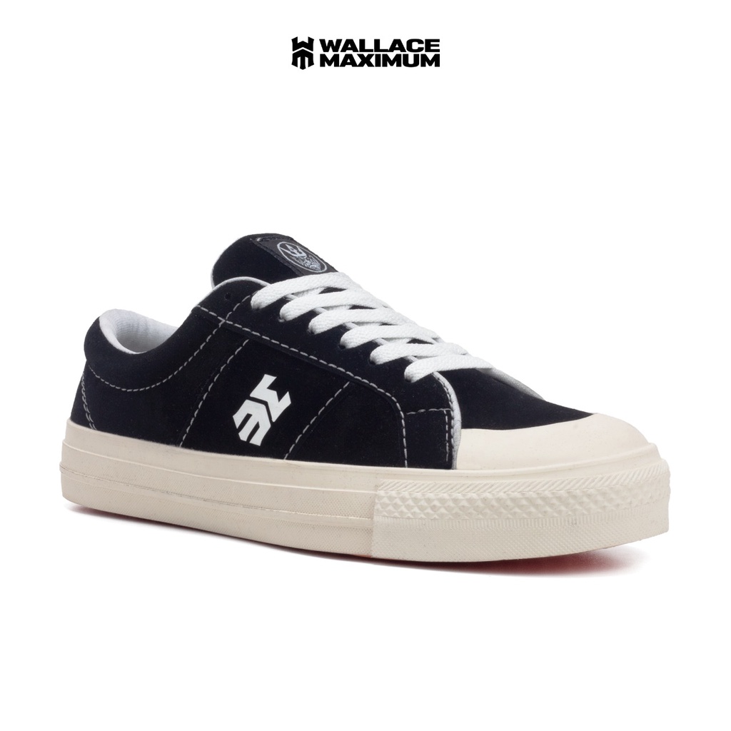 SEPATU VULCANIZED WAMA SNEAKERS PRIA WANITA VULCANISIR SKATE BMX OBELIS DAN ASTERIS WALLACE sepatu vulcanized skateboard BRAND LOKAL WALLACE MAXIMUM ORIGINAL-5