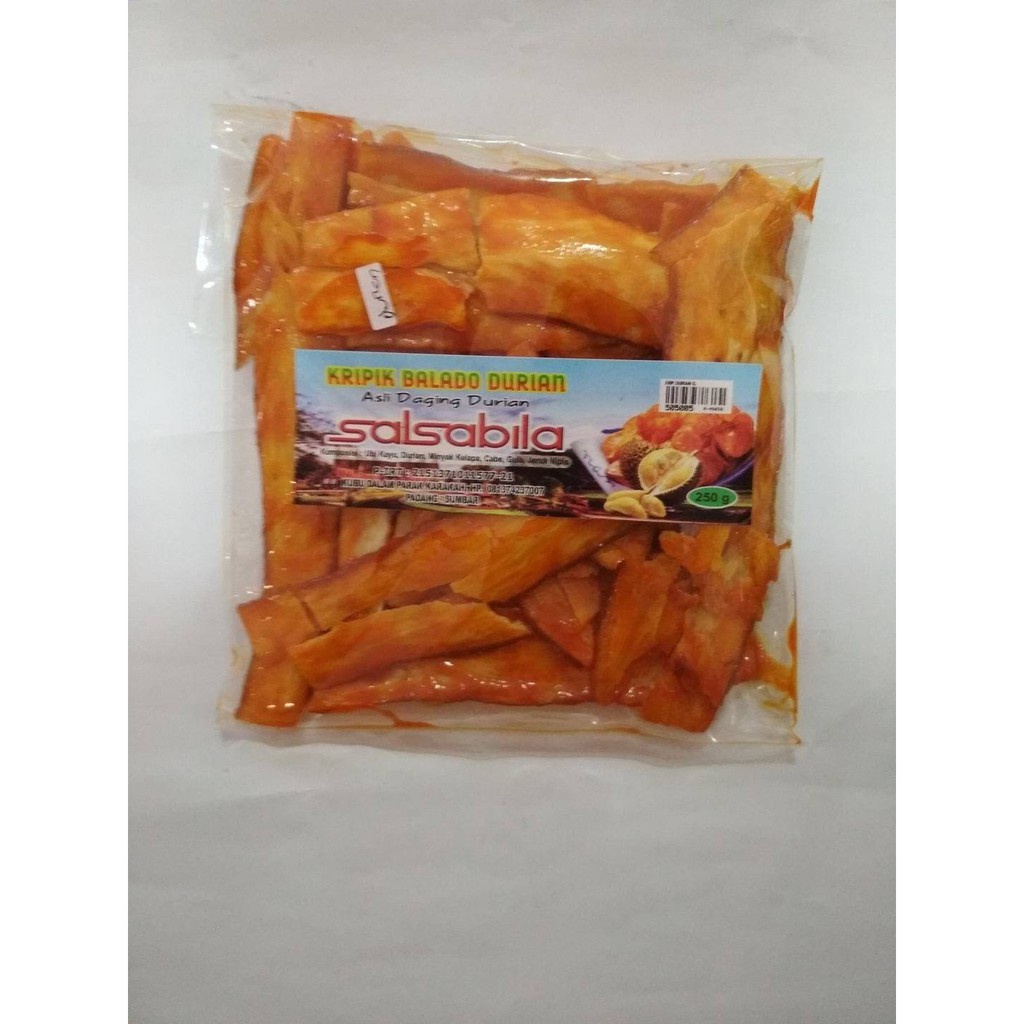 

Keripik Balado Durian Salsabila Kripik Balado Durian 250gr