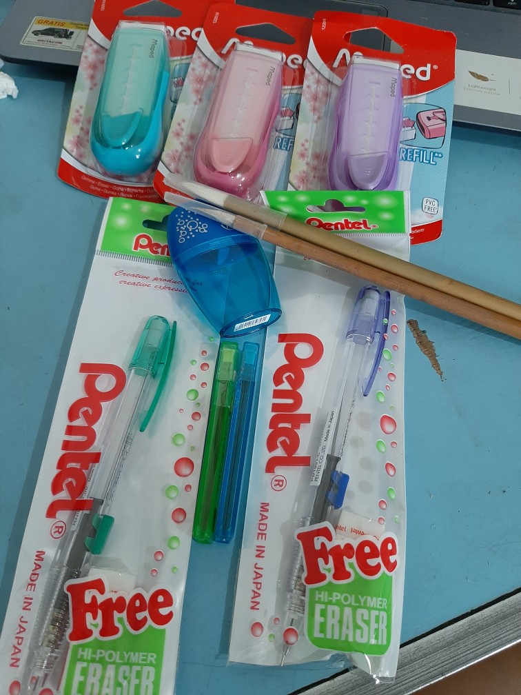 Kuas Kaligrafi Bambu Maupid Mopid Mopit