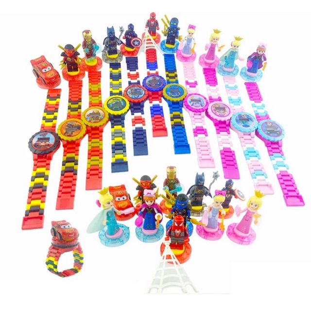 Lego watch girls / jam tangan lego girls / jam anak perempuan / jam lego perempuan