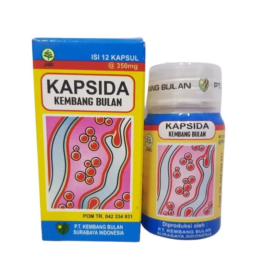 BERSIH DARAH KEMBANG BULAN KAPSIDA KAPSUL