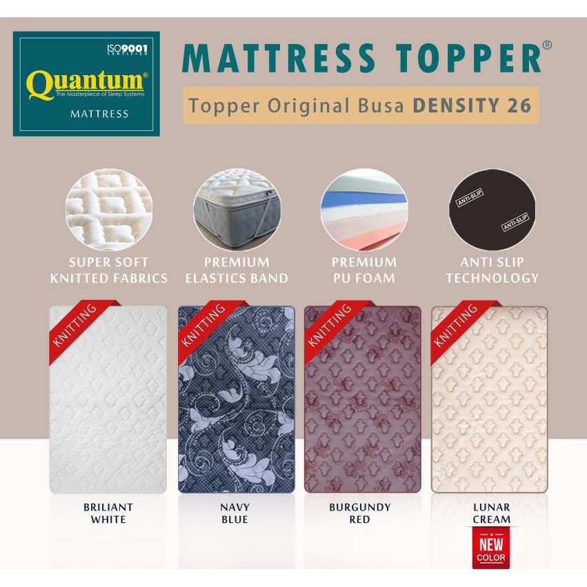 Jual Quantum Mattress Topper original Lapisan/pelindung kasur Spring