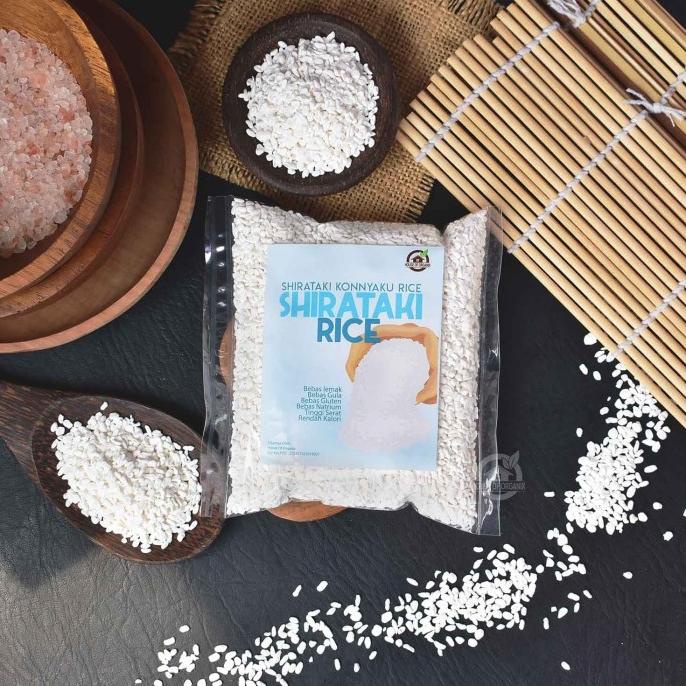 

SHIRATAKI KONNYAKU RICE / BERAS SHIRATAKI 500 GR