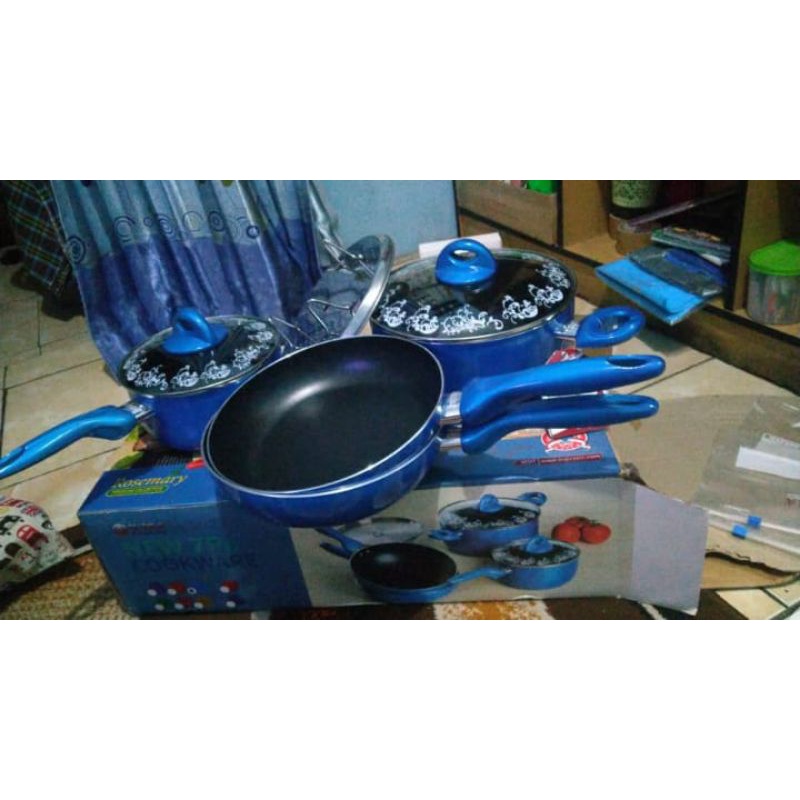 supra cookware set prenimum 12 pcs / panci set supra 12 pcs