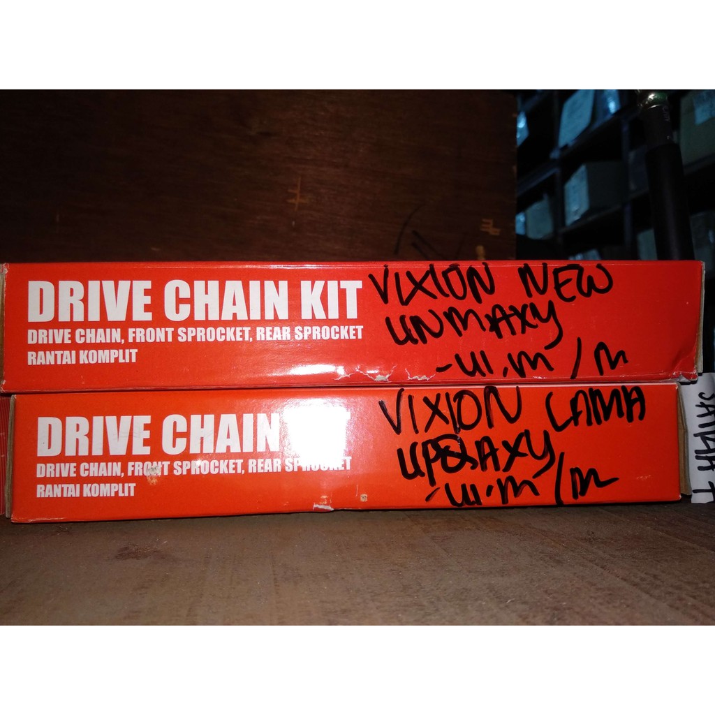 Gear Set Rantai Roda Set Vixion New Yamaha Asli/Ori