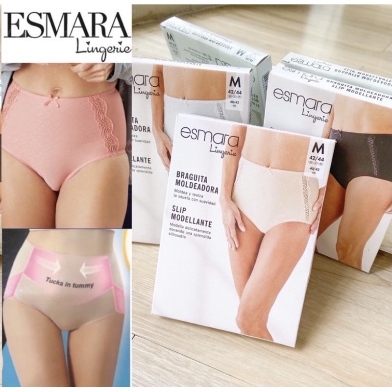 ESMARA Panty High Waist Semi Korset Panty Corsage