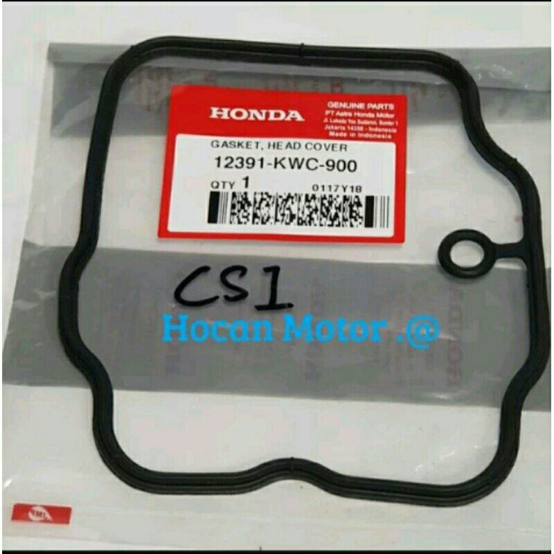 ORING ORING TUTUP HEAD CS1 CS ONE ASLI AHM 12391-KWC-900