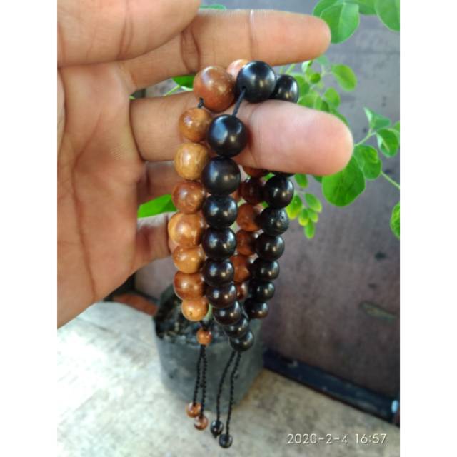 Gelang kayu kokka bulat