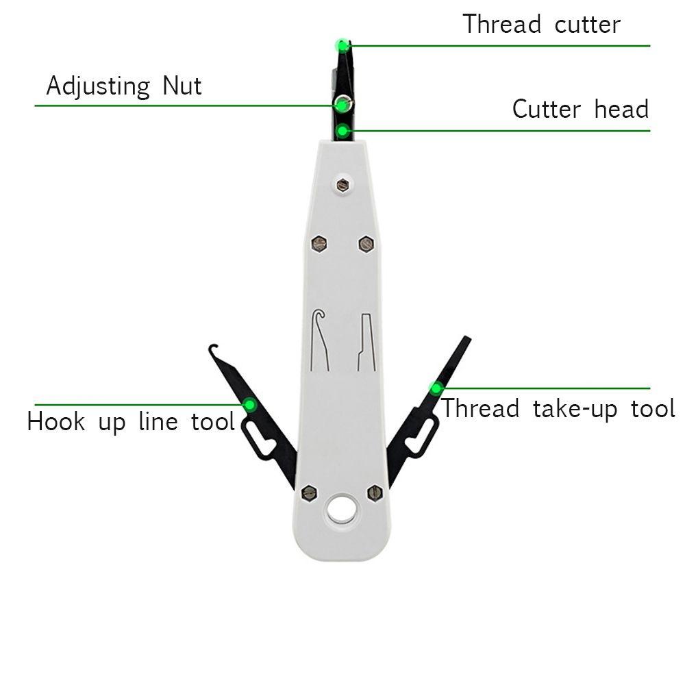 Populer Punch Down Wiring BT IDC Wire Fitting Alat Perakitan Untuk Telepon Telecom Wire Crimping Tang Penyisipan Soket Telepon