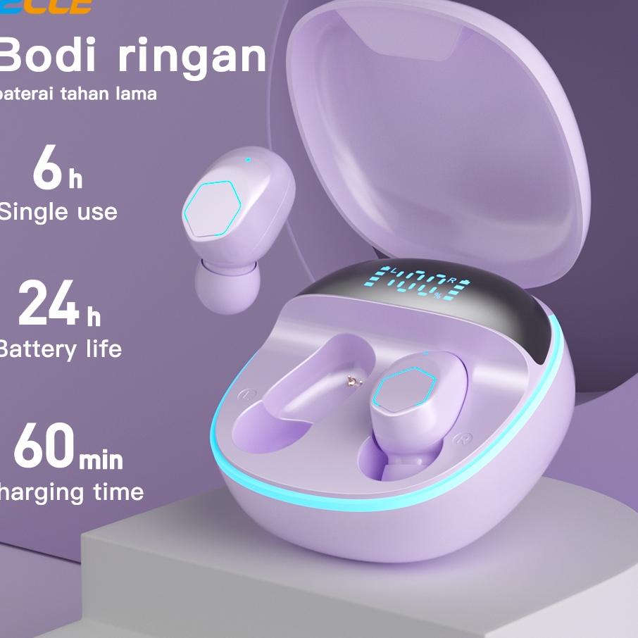 Best.seller (NEW Exclusive) ECLE M13 TWS Bluetooth Headset With Digital Display Gaming Earphone Ultr