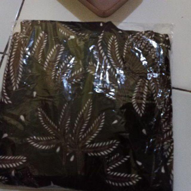 Maura Couple - Sania Ruffle Batik Couple Ori Ndoro Jowi Dnt Garansi Termurah2
