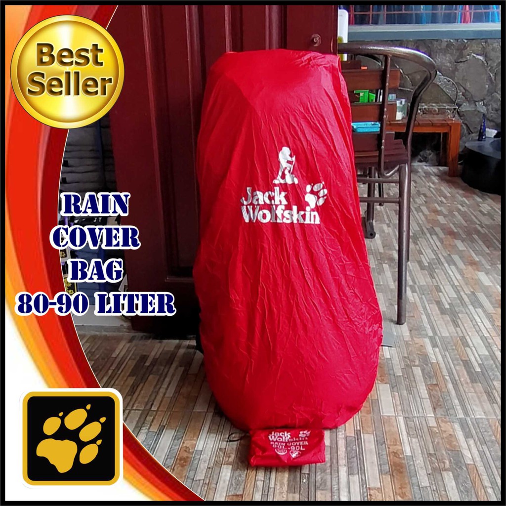 Pelindung Carrier 80 Liter Adventure - Rain Cover Carrier 80 Liter EDHERTO Adventure - Cover Carrier