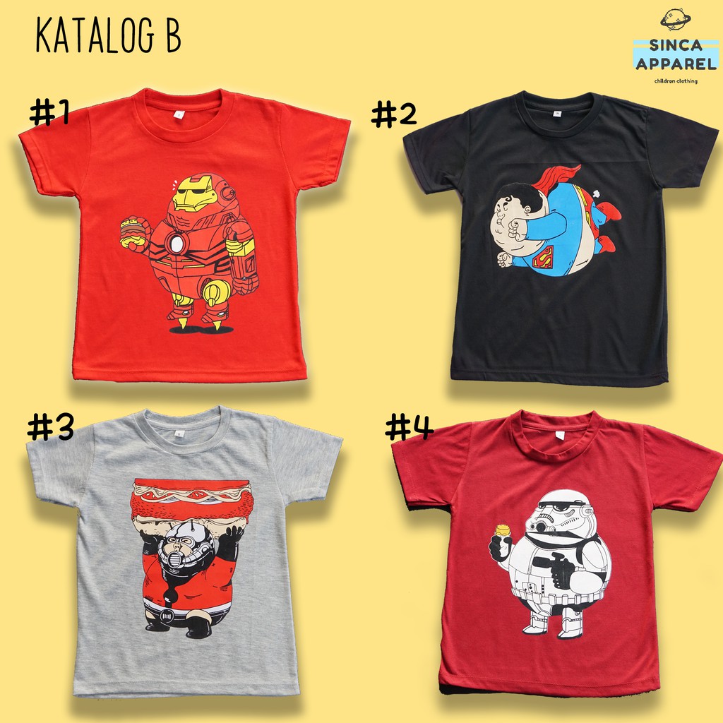  Baju  Kaos  Anak Cowok Laki  Laki  Lengan Pendek Premium 