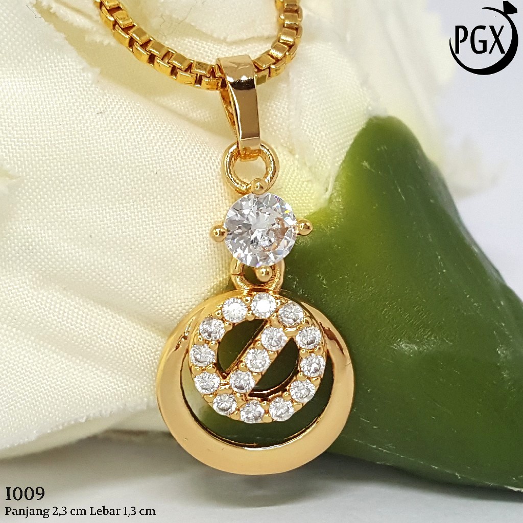 PGX Liontin Kalung Xuping Wanita Aksesoris Fashion Perhiasan Lapis Emas  - I009