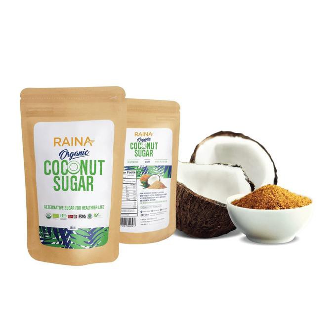 

Organic Coconut Sugar ( Gula Kelapa ) 250 g - Raina BERGARANSI