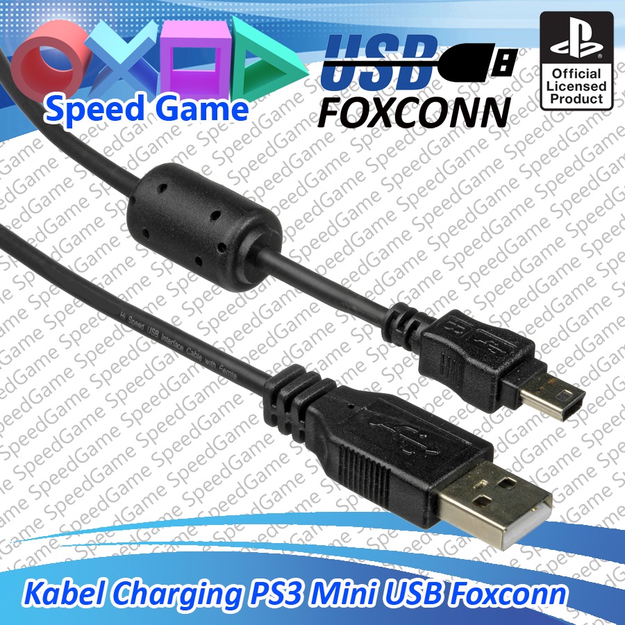 Kabel Cable USB Cable Stik Stick Cas Charging Charge Charger Stik Stick PS 3 PS3 foxconn foxcon